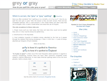 Tablet Screenshot of greyorgray.com